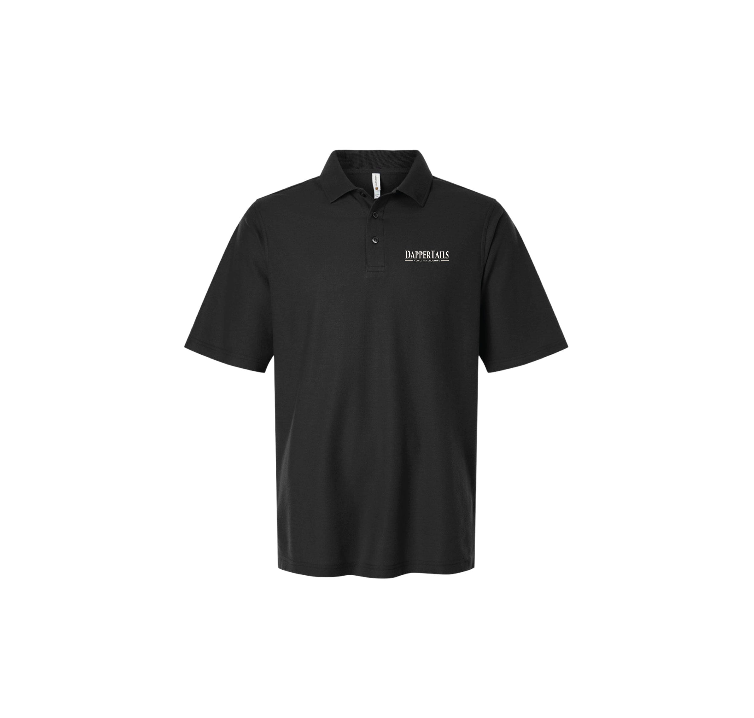 MEN'S STAFF BLACK POLOS