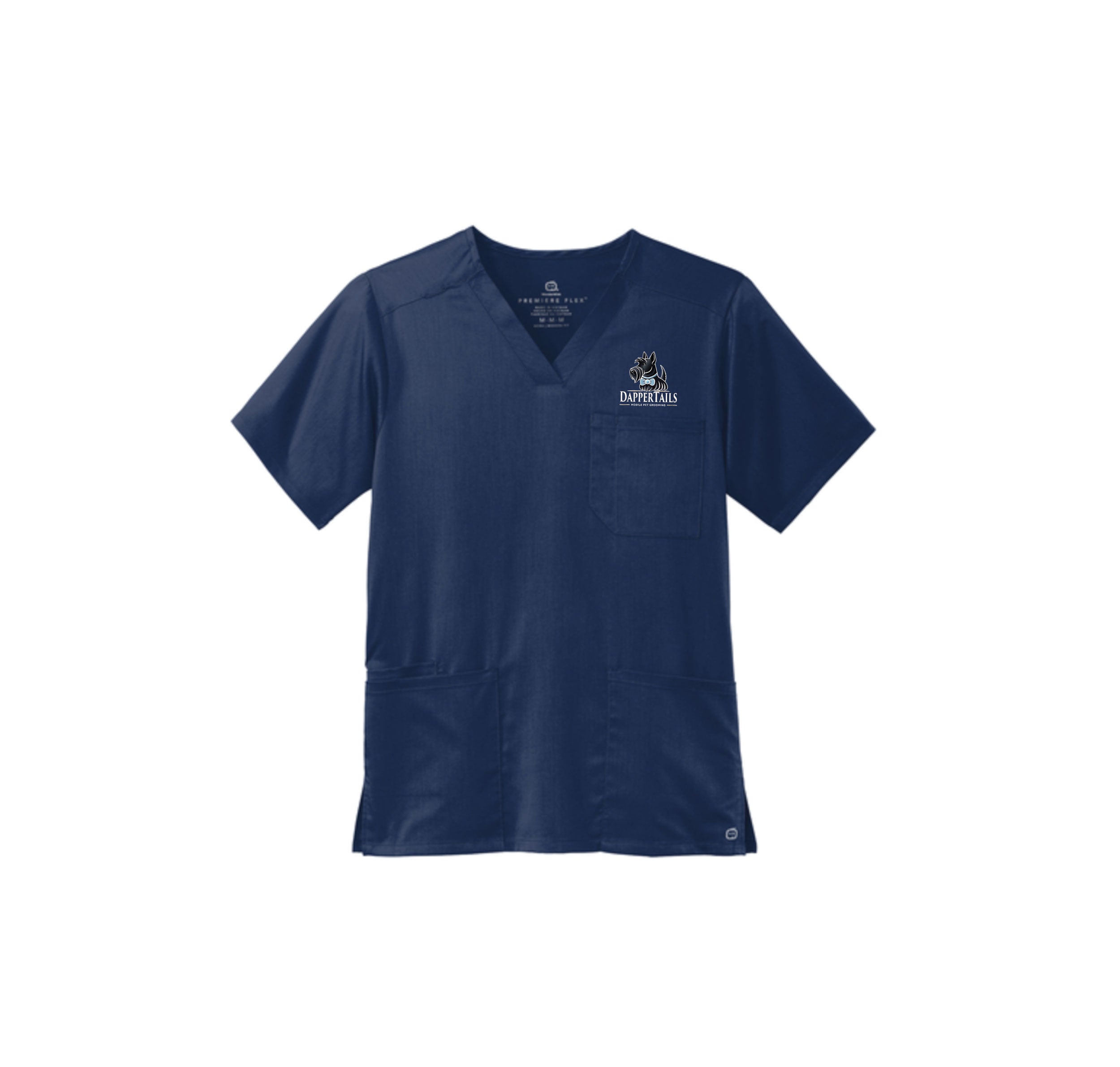 MEN'S STAFF SCRUB TOP